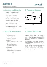 Melexis MLX75305 General Description Manual preview