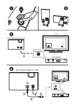 Предварительный просмотр 2 страницы MELICONI AD PROFESSIONAL R1 USB User Instructions