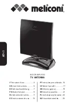 MELICONI AT-49 User Instructions preview