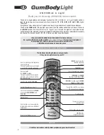 MELICONI GUMBODY UNIVERSAL 6 LIGHT Manual предпросмотр