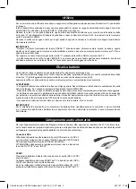 Предварительный просмотр 5 страницы MELICONI HP300 Professional Instruction Manual