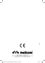 Предварительный просмотр 24 страницы MELICONI HP300 Professional Instruction Manual