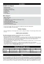 Предварительный просмотр 13 страницы MELICONI HP600 PRO Instruction Manual