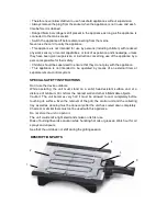 Предварительный просмотр 9 страницы MELICONI MINI GRILL User Manual