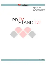 Предварительный просмотр 1 страницы MELICONI MY TV STAND 120 Assembly Instruction Manual