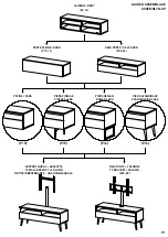 Предварительный просмотр 3 страницы MELICONI MY TV STAND 120 Assembly Instruction Manual