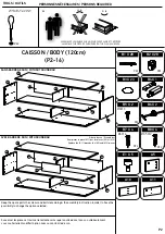 Предварительный просмотр 4 страницы MELICONI MY TV STAND 120 Assembly Instruction Manual