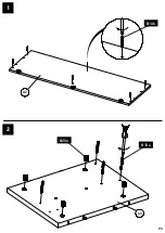 Предварительный просмотр 5 страницы MELICONI MY TV STAND 120 Assembly Instruction Manual