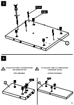 Предварительный просмотр 6 страницы MELICONI MY TV STAND 120 Assembly Instruction Manual