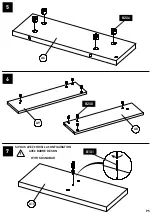 Предварительный просмотр 7 страницы MELICONI MY TV STAND 120 Assembly Instruction Manual