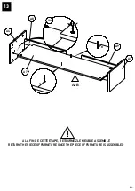 Предварительный просмотр 11 страницы MELICONI MY TV STAND 120 Assembly Instruction Manual