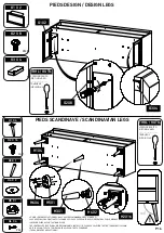 Предварительный просмотр 18 страницы MELICONI MY TV STAND 120 Assembly Instruction Manual