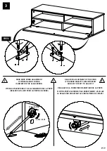 Предварительный просмотр 21 страницы MELICONI MY TV STAND 120 Assembly Instruction Manual