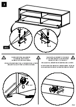 Предварительный просмотр 24 страницы MELICONI MY TV STAND 120 Assembly Instruction Manual