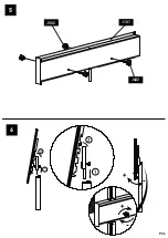 Предварительный просмотр 28 страницы MELICONI MY TV STAND 120 Assembly Instruction Manual