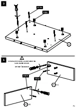 Preview for 6 page of MELICONI MYTV Stand 160 Assembly Instruction Manual