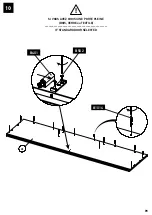 Preview for 10 page of MELICONI MYTV Stand 160 Assembly Instruction Manual