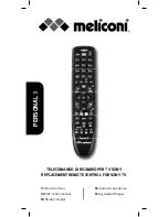 MELICONI PERSONAL 3 Instruction Manual preview