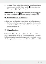 Preview for 23 page of MELINERA 100 LED SOLAR FAIRY LIGHTS 2X5M Assembly, Operating And Safety Instructions