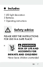 Предварительный просмотр 7 страницы MELINERA 100847-14-01 Operation And Safety Notes