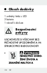 Предварительный просмотр 24 страницы MELINERA 100847-14-01 Operation And Safety Notes