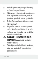 Предварительный просмотр 26 страницы MELINERA 100847-14-01 Operation And Safety Notes