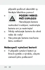 Предварительный просмотр 28 страницы MELINERA 100847-14-01 Operation And Safety Notes