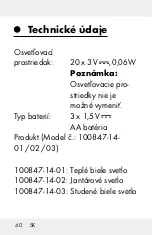 Предварительный просмотр 40 страницы MELINERA 100847-14-01 Operation And Safety Notes