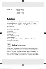 Preview for 8 page of MELINERA 102935-14-01 Operation And Safety Notes