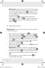 Preview for 22 page of MELINERA 102935-14-01 Operation And Safety Notes