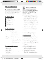 Предварительный просмотр 8 страницы MELINERA 103581-14-01 Operation And Safety Notes