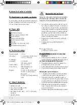 Предварительный просмотр 12 страницы MELINERA 103581-14-01 Operation And Safety Notes