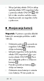 Предварительный просмотр 24 страницы MELINERA 113337 Operation And Safety Notes