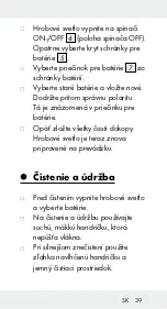 Предварительный просмотр 39 страницы MELINERA 113337 Operation And Safety Notes