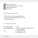 Preview for 8 page of MELINERA 270820 Assembly, Operating And Safety Instructions