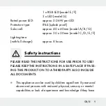 Preview for 9 page of MELINERA 270820 Assembly, Operating And Safety Instructions