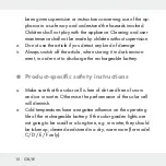 Preview for 10 page of MELINERA 270820 Assembly, Operating And Safety Instructions