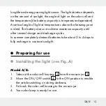 Preview for 13 page of MELINERA 270820 Assembly, Operating And Safety Instructions