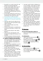 Preview for 17 page of MELINERA 273673 Operation And Safety Notes