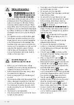 Предварительный просмотр 4 страницы MELINERA 273676 Operation And Safety Notes