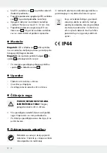 Предварительный просмотр 12 страницы MELINERA 273676 Operation And Safety Notes