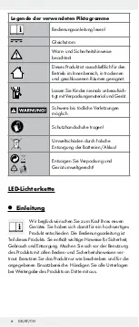 Предварительный просмотр 6 страницы MELINERA 273694 Operation And Safety Notes