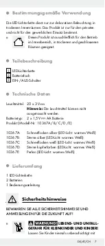 Предварительный просмотр 7 страницы MELINERA 273694 Operation And Safety Notes