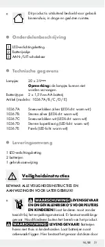 Предварительный просмотр 31 страницы MELINERA 273694 Operation And Safety Notes