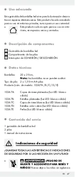 Предварительный просмотр 47 страницы MELINERA 273694 Operation And Safety Notes