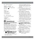 Preview for 5 page of MELINERA 276296 User Manual And Safety Instructions