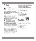 Preview for 12 page of MELINERA 276296 User Manual And Safety Instructions