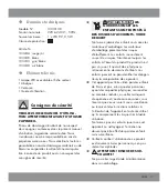 Preview for 15 page of MELINERA 276296 User Manual And Safety Instructions