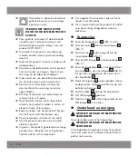 Preview for 22 page of MELINERA 276296 User Manual And Safety Instructions