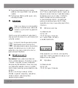 Preview for 28 page of MELINERA 276296 User Manual And Safety Instructions